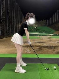 🤍 첫 골프🤍