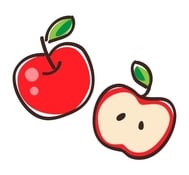☆사과 🍎과 요구르트 사용한 케이크